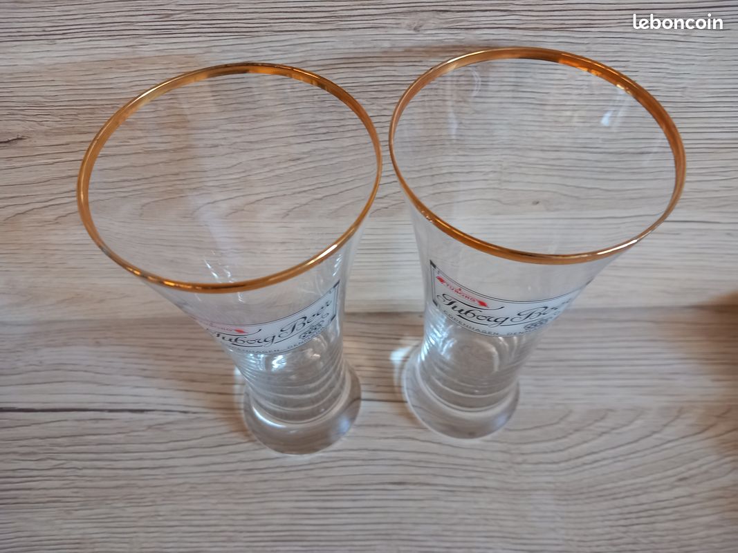 2 Verres à bière tuborg (image 5)