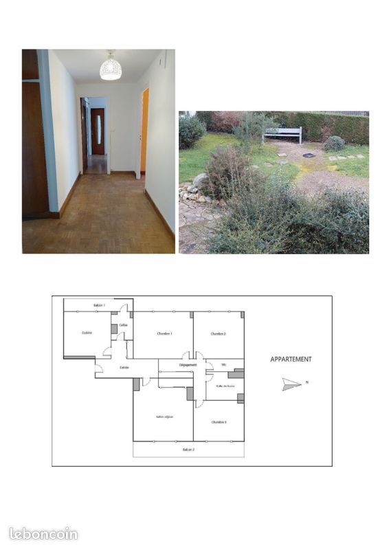 Appartement 4 pièces 82 m² · à Tarbes · 82 m² · 100 000 €