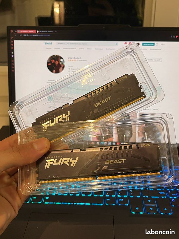 16gb (8x2) ddr5 Kingston fury beast (image 1)