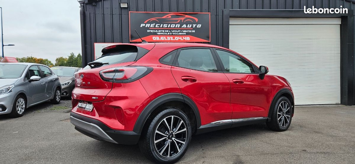 ☆Ford Puma / 1.0i EcoBoost 125 Ch MHEV / Pack Titanium / 2021 / Hybrid / Garantie / Reprise Possible ☆ (image 3)