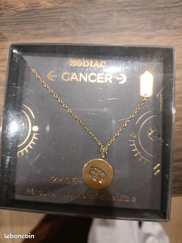 Collier zodiaque cancer neuf (image 1)