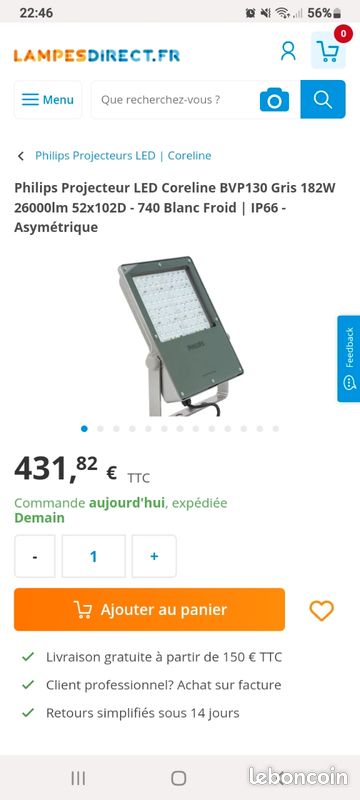 Projecteur extérieur (image 2)