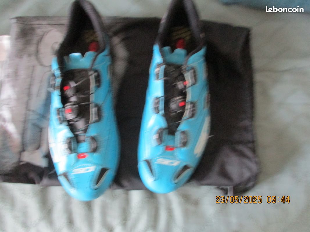 Chaussure Velo route Sidi Shot Bleue T43 (image 1)