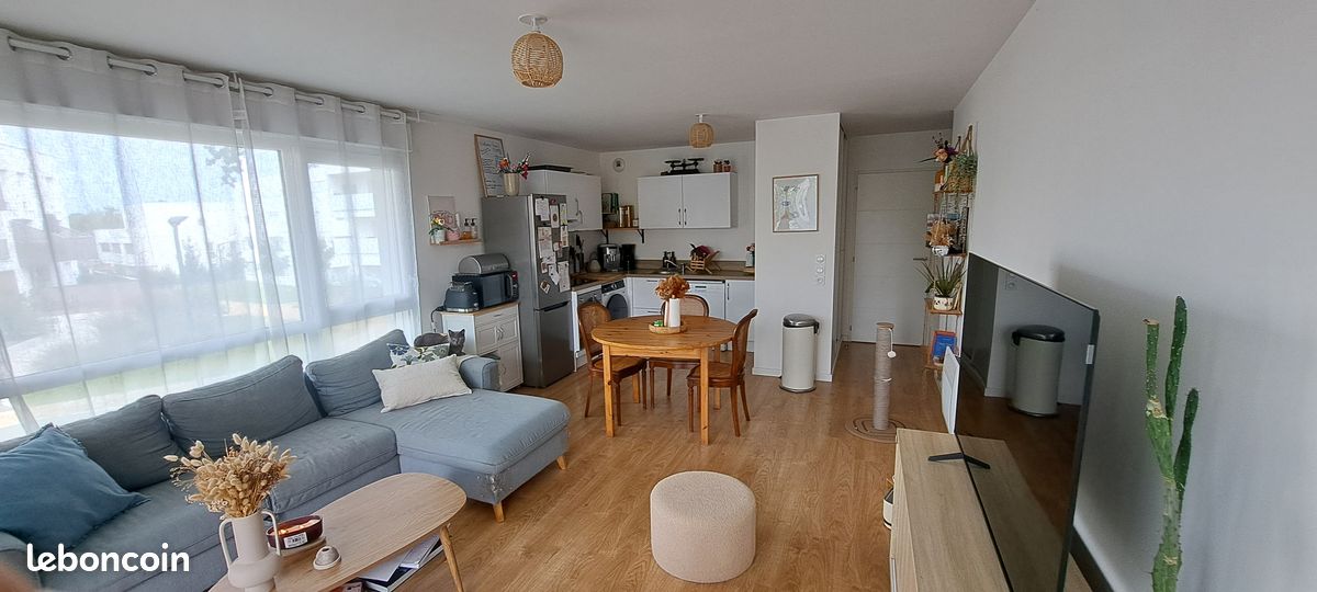 Appartement 3 pièces 66 m² · à La Chapelle-des-Fougeretz · 65,6 m² · 810 €/mois