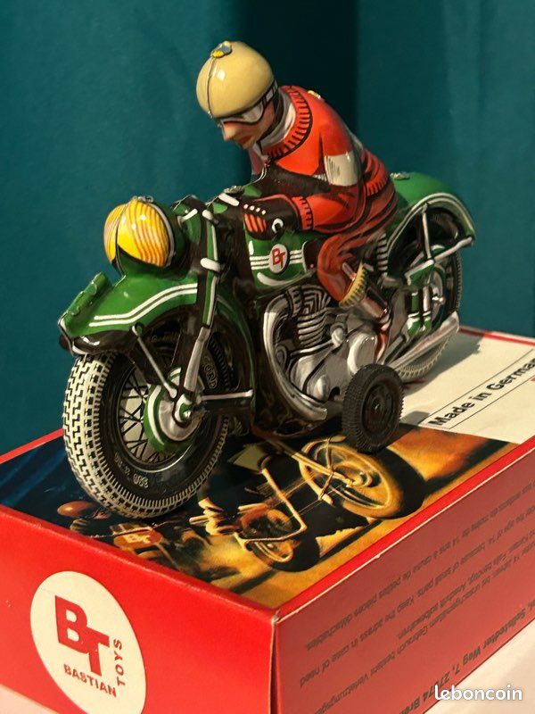 Ancien jouet Moto en Tôle Lithographiée - West Germany - Collection