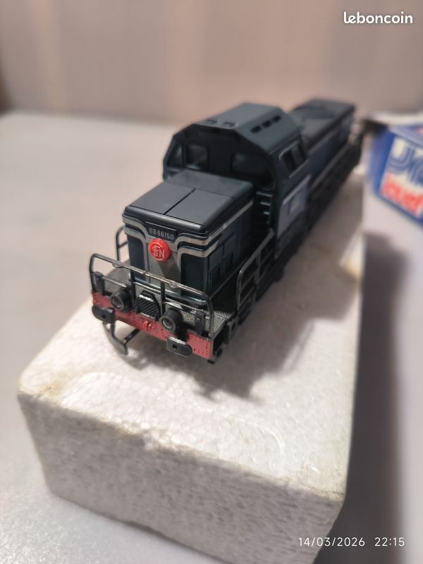 Loco Miniature Jouef CC6501 SNCF - écartement HO - Verte - Occasion