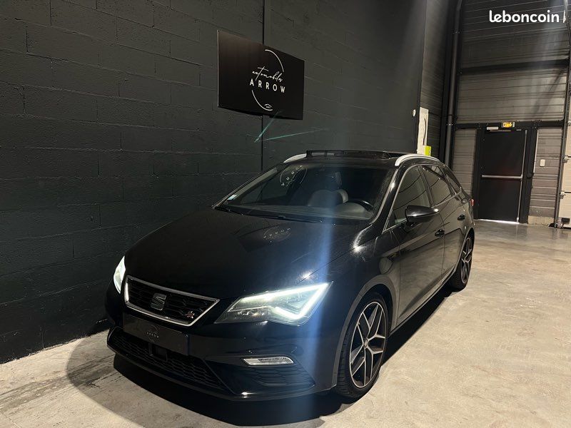 Seat Leon ST 2.0 TDI 184 Ch DSG7 FR - 185.000 Km - Suivi complet - Garantie 6 mois ✅ (image 1)