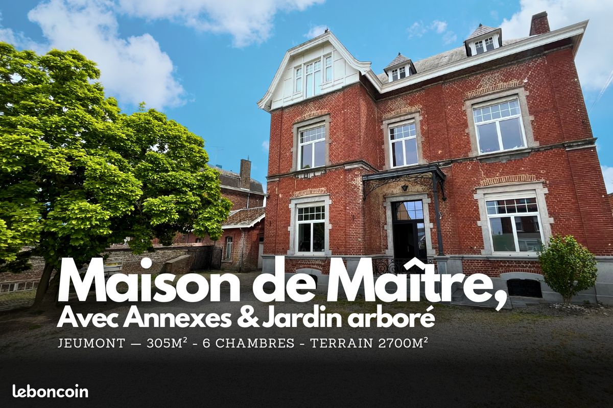 Maison 13 pièces 305 m² · à Jeumont · 305 m² · 359 900 €