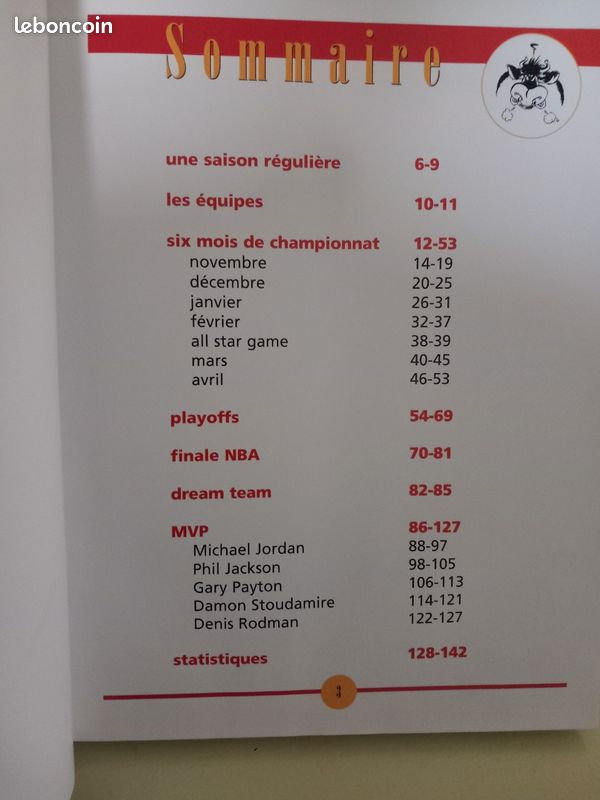 Livre "96 une saison de Basket pro américain " (image 3)