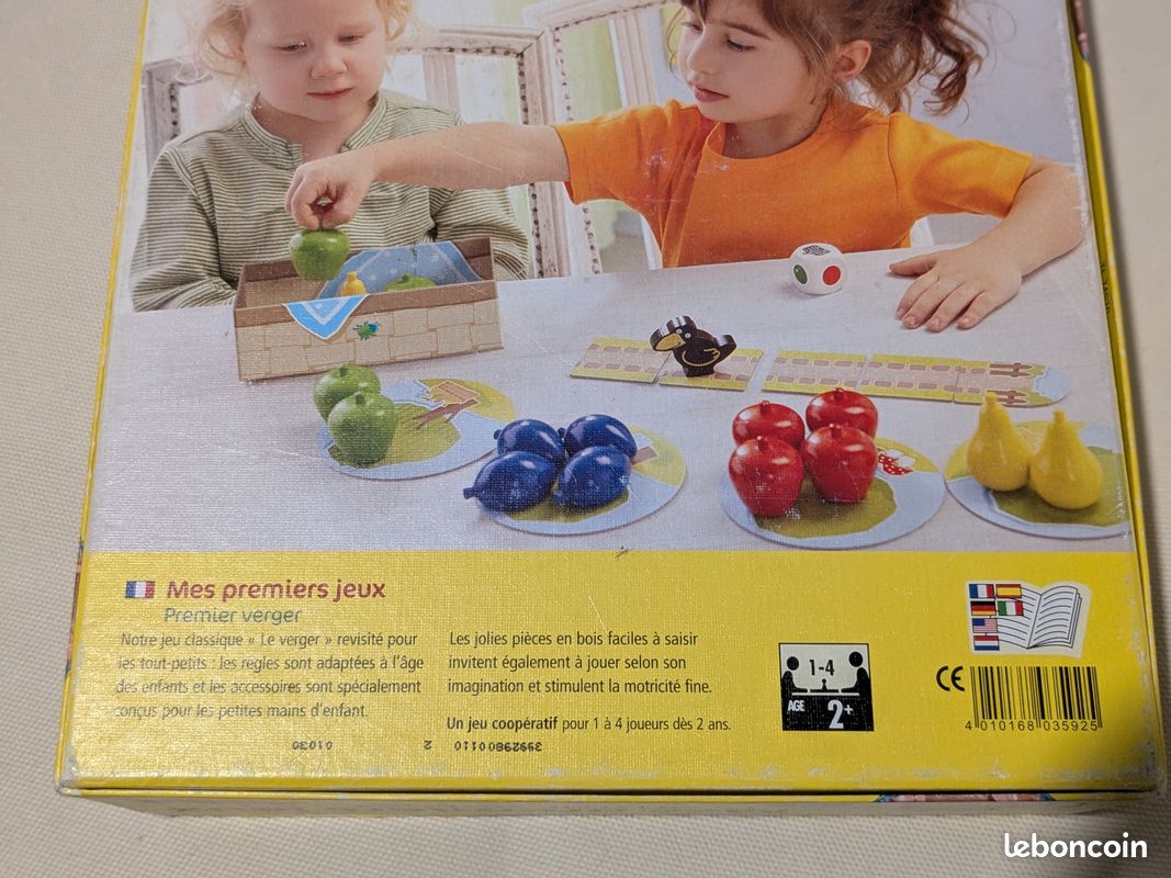 Jeu Premier Verger de HABA - Excellent état sauf la boîte :-) (image 3)