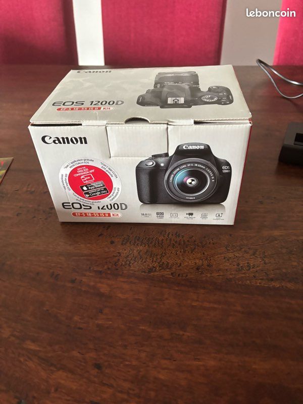 Appareil photo canon EOS 1200D double objectif (image 8)