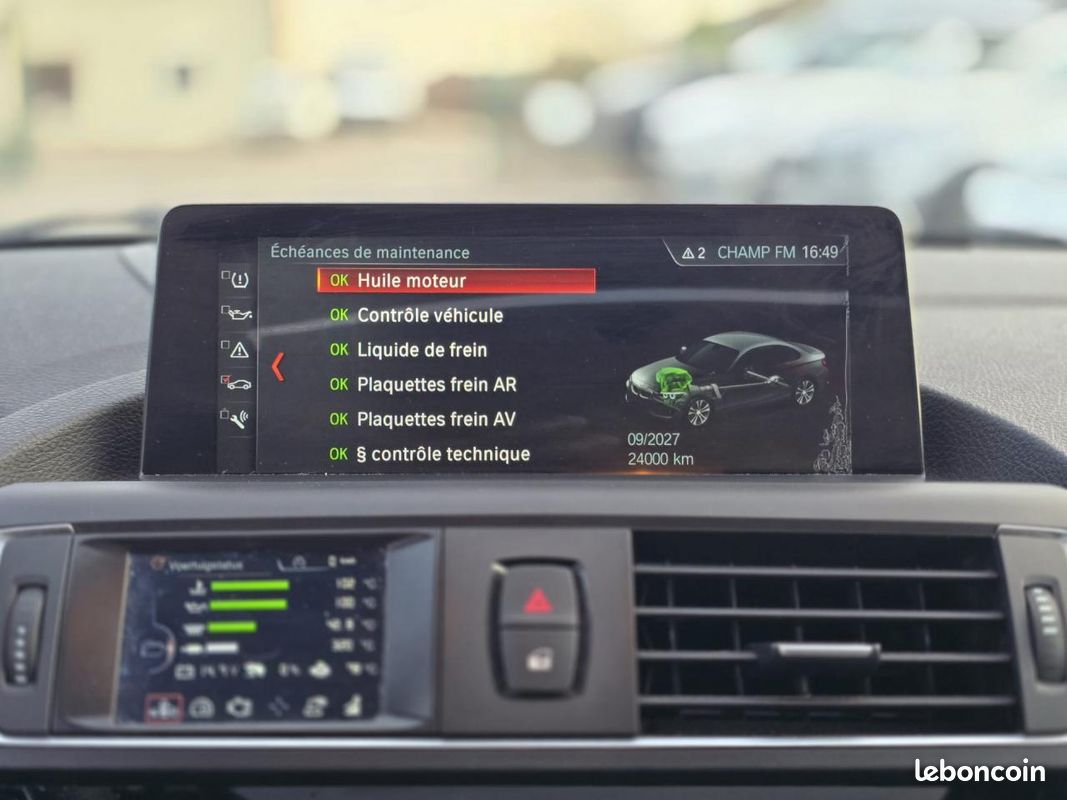 Bmw serie 2 m235i x-drive 326 bva sport / toit ouvrant / 1ere main (image 15)