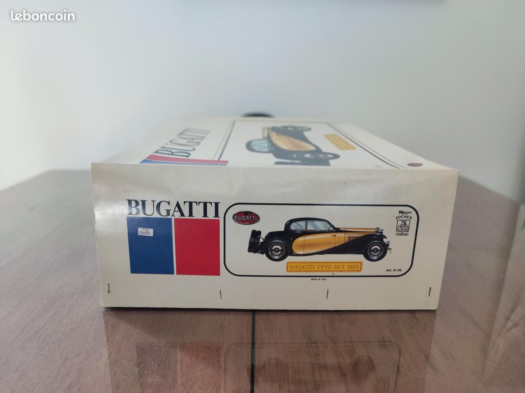 Modellino Pocher 1:8 Bugatti - Kit K76, Nuovo, Made In Italy - Foto 2