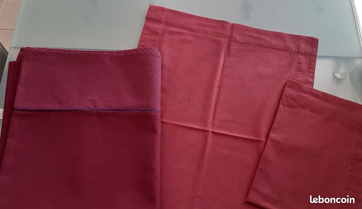 Nappe rectangulaire et ses 2 sets (image 1)