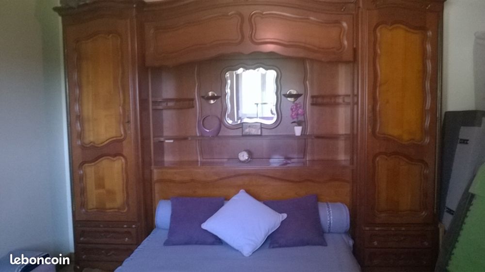 Meuble-penderie tête de lit (image 4)