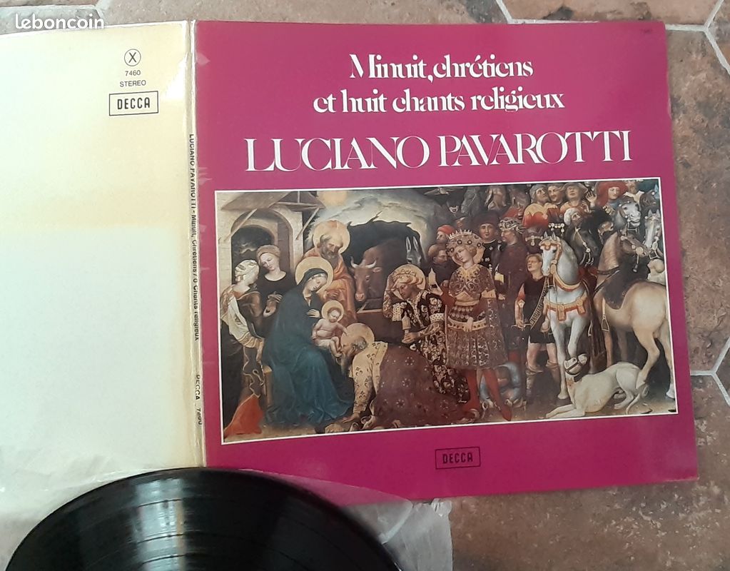 Lot de 4 albums vinyles 33 tr Pavarotti (image 8)
