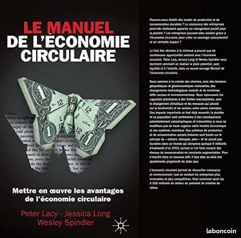 Livre - Le manuel de l'économie circulaire. Mettre en œuvre les avantages de l'économie circulaire (image 1)
