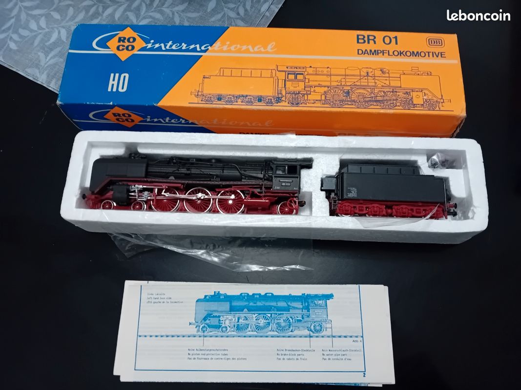 Ancien Train Roco En Boîte – Locomotive BR116 – échelle HO – Occasion