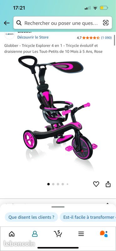 Disha The Vegan Cyclist Oxybul éveil Oxybul Velo Bebe Globber