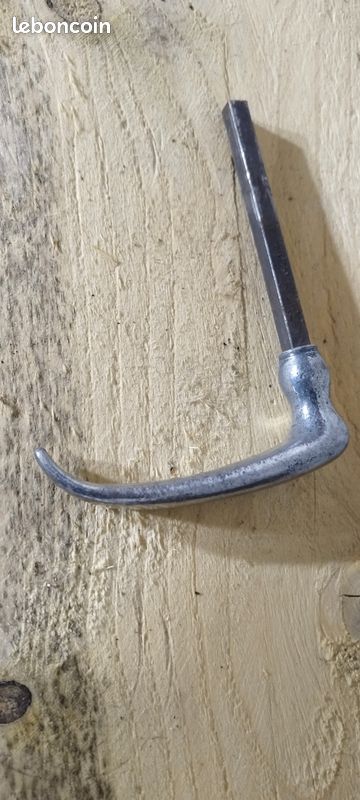 Fouet De Voiture Antique - Manche En Argent Repoussé - Lanière Tressée Remplacée - UK
