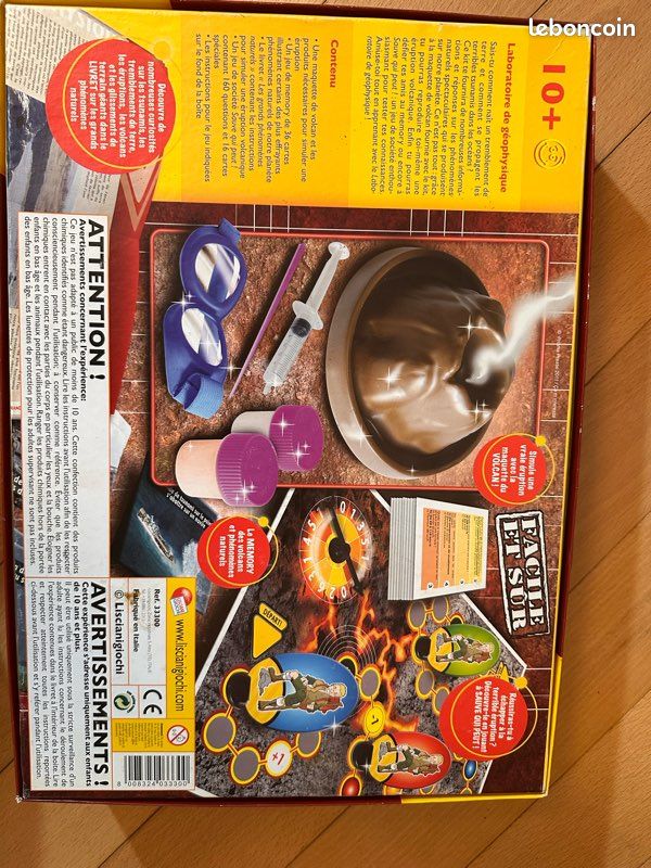 Jeu éducatif Laboratoire de géophysique (image 6)