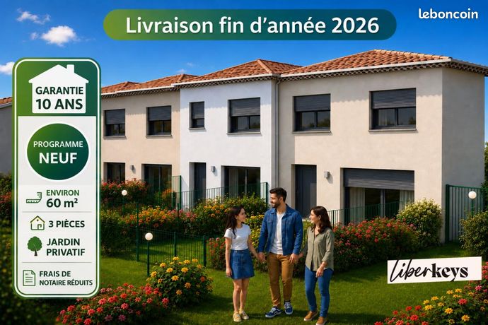 Villa 3 pièces 60 m²