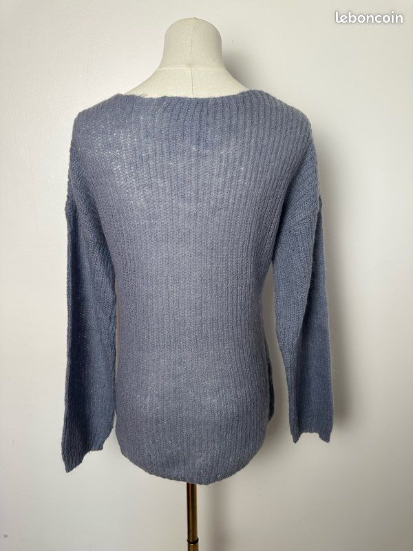 🌸Pull Promod - en maille - bleu lilas 🌸 (image 5)