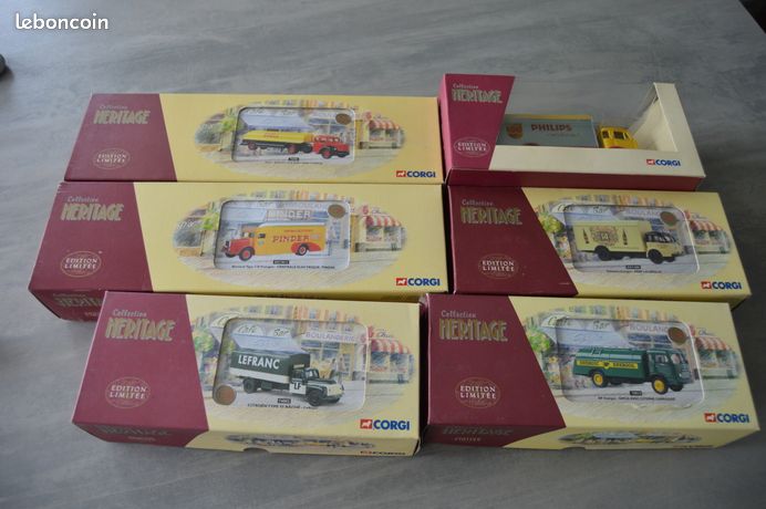 Corgi Heritage - Camion Saviem + Remorque Calberson - 1/50 - Parfait état