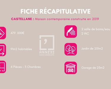 Maison 479 000 € - 91 m²
