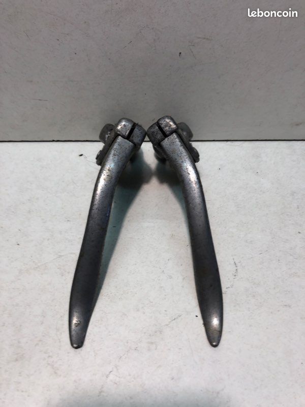 Paire poignées leviers frein CLB vélo ancien vintage - Équipements vélos