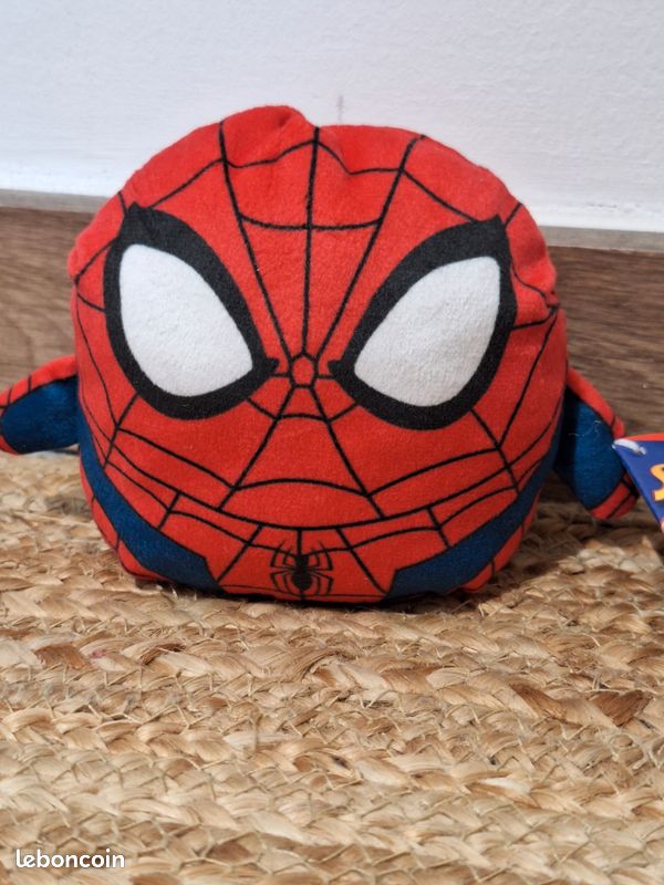 Spiderman Superheroes Peluche Pulpo Reversible Spiderman Peluche