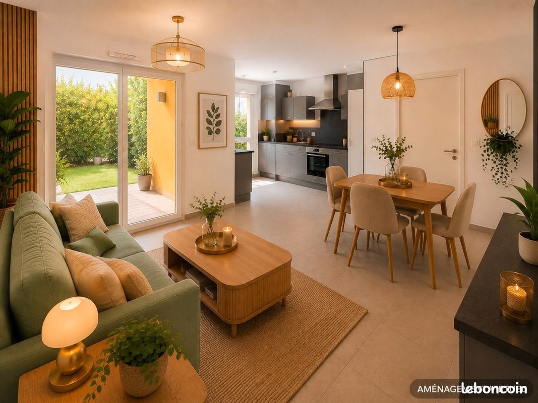 Appartement 2 pièces 40 m² · à Saint-Priest · 40 m² · 820 €/mois