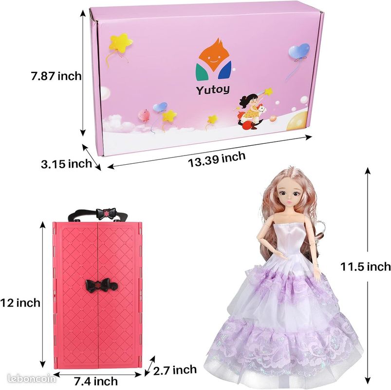 deAO Ensemble de Jeu de Poupée Bébé avec Poupée en Coton 36cm et 4 Tenues | Set Vêtement de Poupée, Membres Mobiles avec Accessoires pour Peigner et Coiffer, Jouet Jeu de Rôle deAO Ensemble de Jeu de Poupée Bébé avec Poupée en Coton 36cm et 4 Tenues | Set Vêtement de Poupée, Membres Mobiles avec Accessoires pour Peigner et Coiffer, Jouet Jeu de Rôle