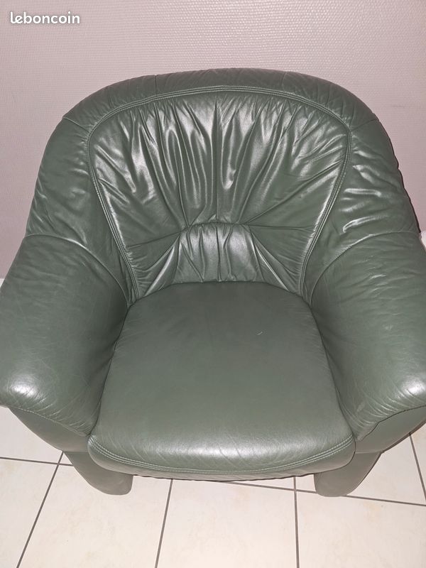 Canapé cuir (image 2)