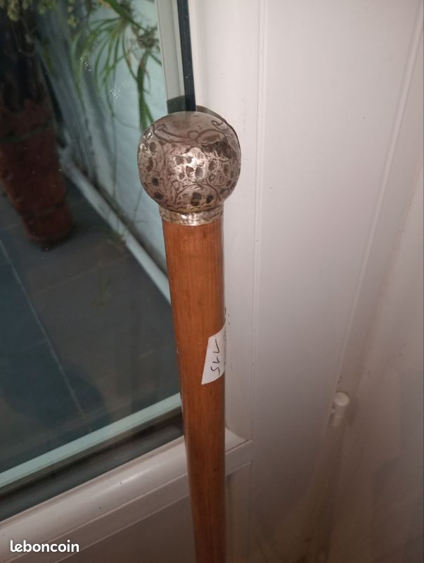 Canne argent (image 1)
