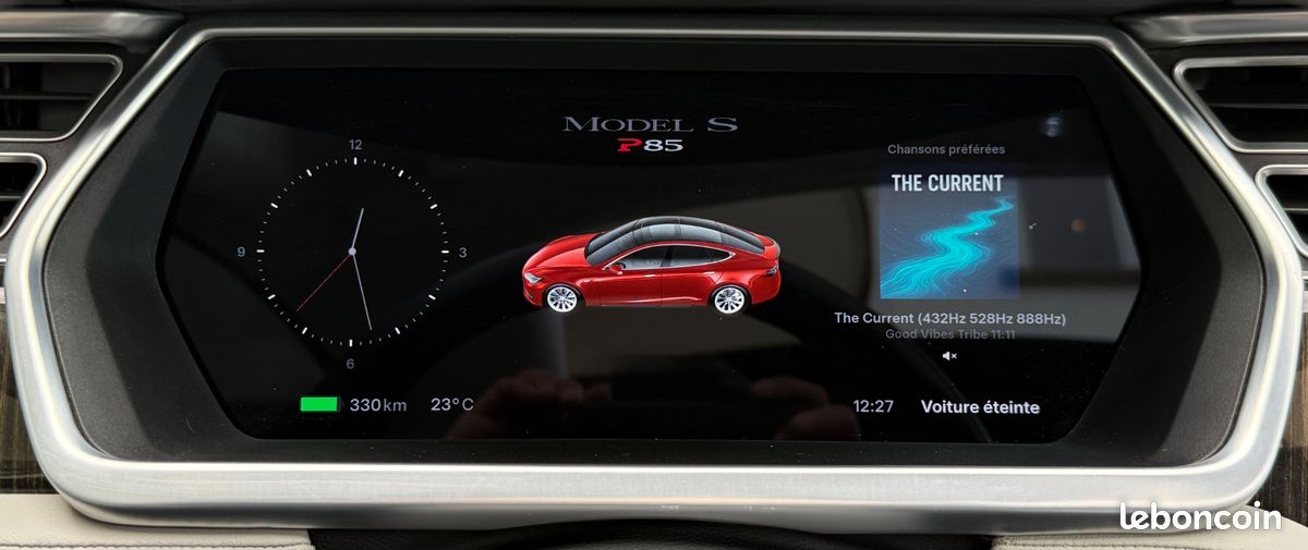 TESLA MODEL-S MODEL S 85 KWh + TOIT OUVRANT + MCU2 + SOH 96% (image 18)