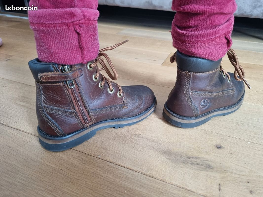 Bottines Bottes enfant Timberland Courma Kid avec fermeture