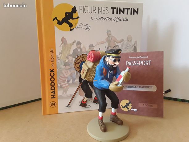 Figurine Haddock En Alpiniste - Tintin - Moulinsart, Collection Officielle, Neuve