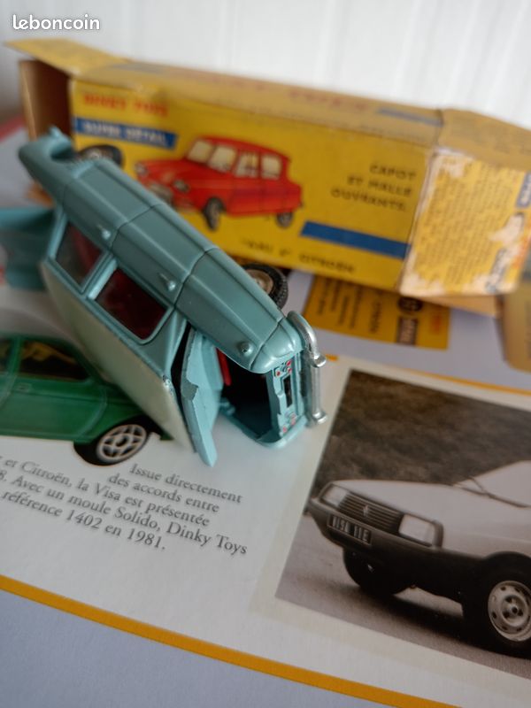 DINKY TOYS ATLAS CITROEN 2CV N° 535 NEUF BOITE SCELLÉE