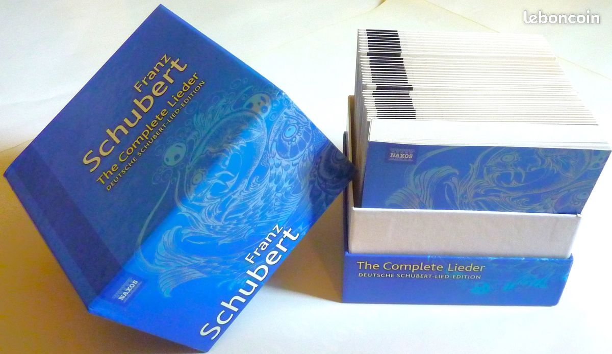 Coffret 38 CD : Intégrale des lieder de SCHUBERT sous la direction de Ulrich Eisenlohr / NAXOS / Musique classique / Chant (image 8)