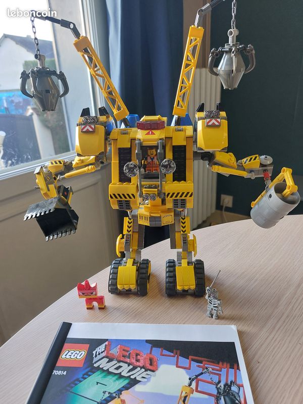 LEGO 70814 LEGO MOVIE Emmet s constructor-o-Mech Jeux Jouets