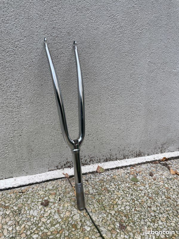 Fourche vélo acier chromé Équipements vélos
