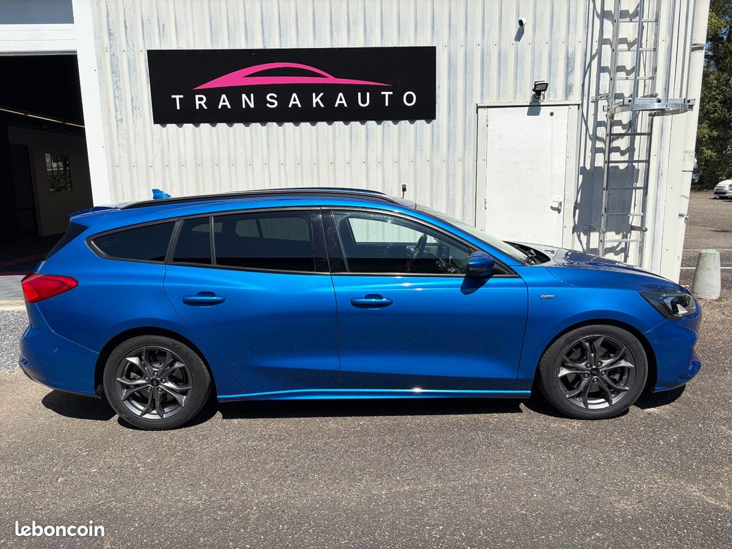 FORD FOCUS SW 2.0 EcoBlue 150 CV SS BVA8 ST Line + CARPLAY + CAMÉRA DE RECUL + RADARS AV/AR + KEYLESS GO + ATH (image 6)