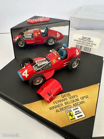 Ferrari 500 F2 - Vainqueur GP Belgique 1952 (Ascari) - Quartzo 1/43 - Occasion