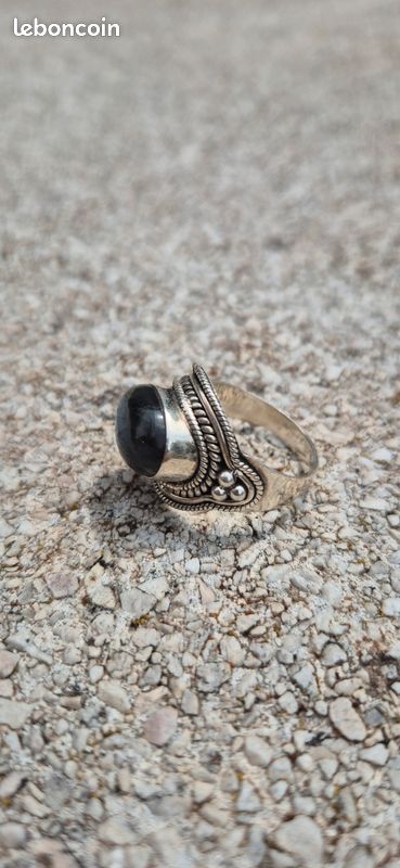 Bague en argent 925 Pierre naturelle (image 3)