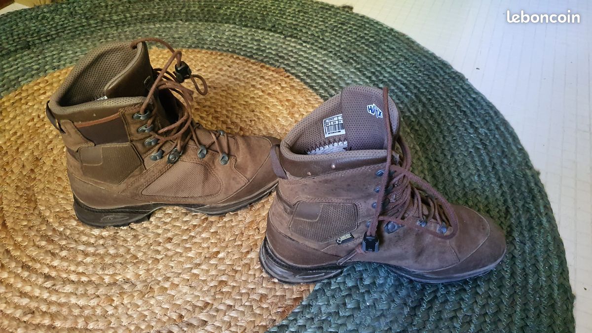 Chaussures de combat Centre Europe randonnée HAIX taille 44 marron