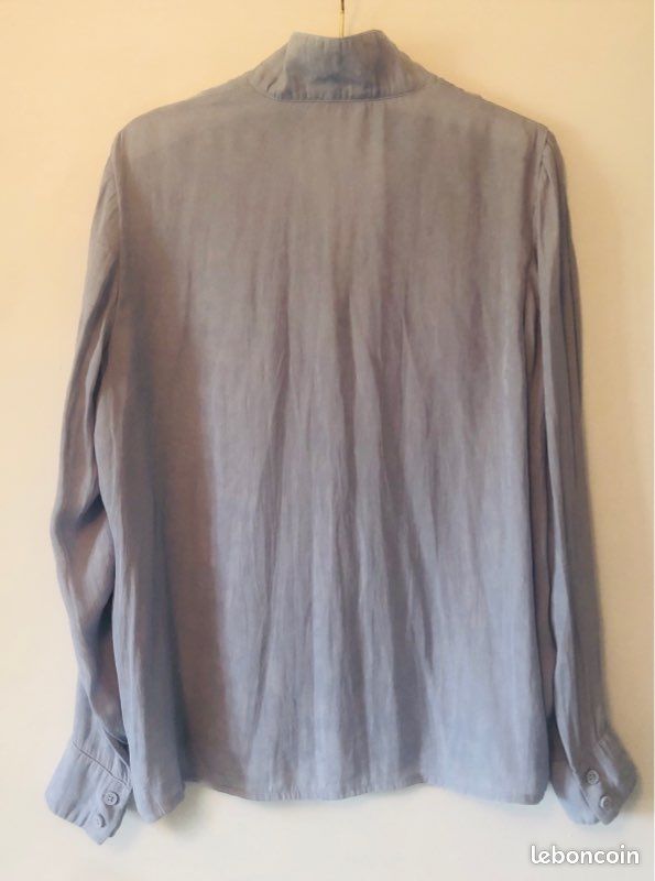 Chemise bleu ciel nuages Kookai M (image 2)
