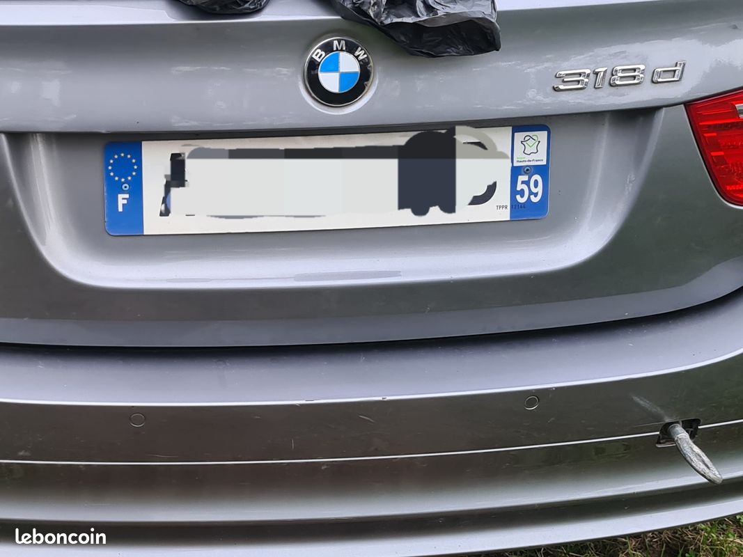Toute Piece bmw e91 diesel N47 318d touring break breack SPACEGRAU METTALIC / MONACO BLAU BLEU (image 3)