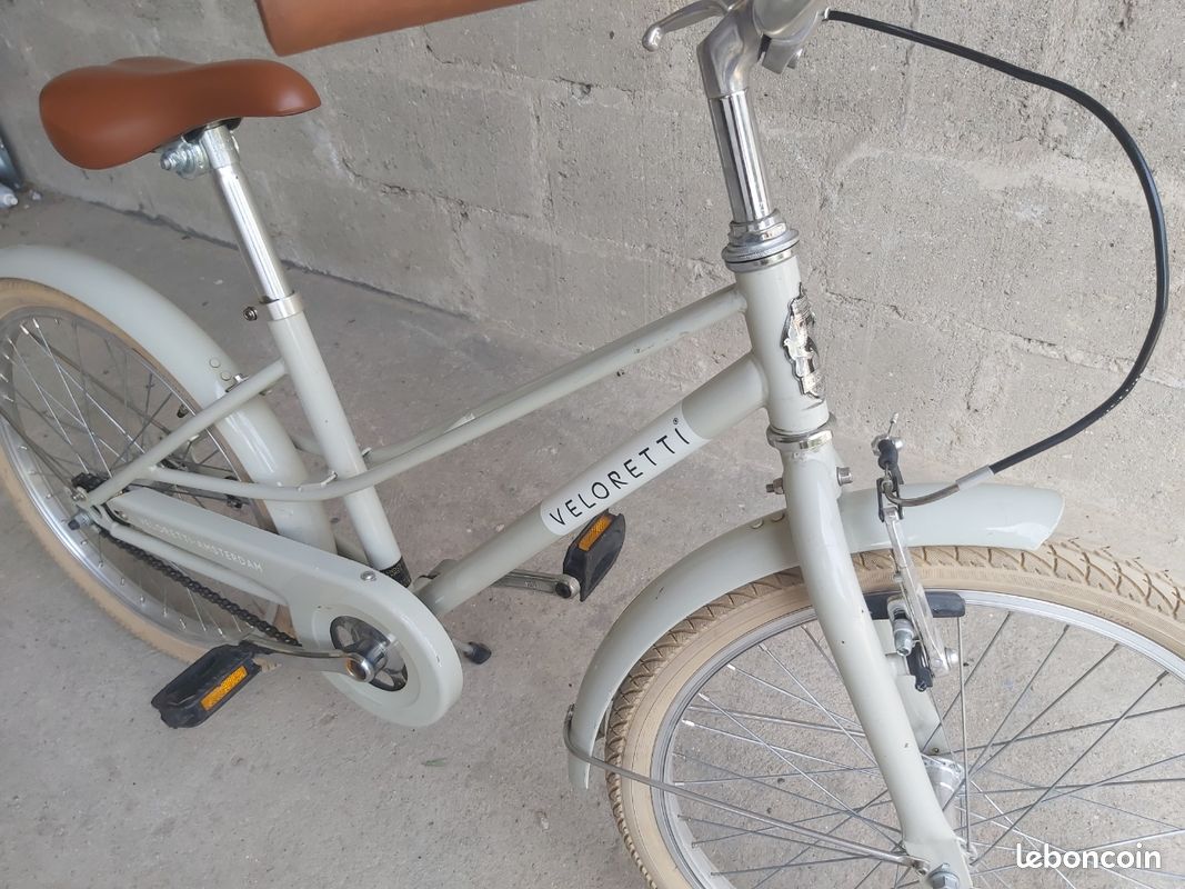 Vélo VELORETTI BEIGE NEUF (image 2)