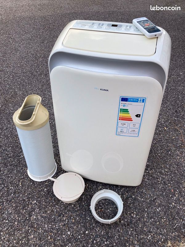 Proklima Climatiseur mobile 3 en 1: climatisation, ventilateur, déshumidificateur performant (image 1)